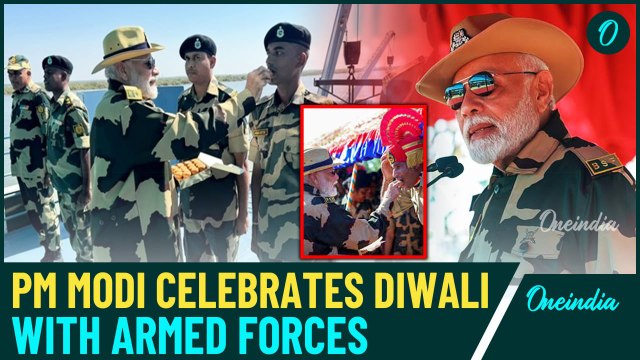 VIDEO: PM Narendra Modi Spends Diwali With India Army Jawans In Gujarat's Kachchh