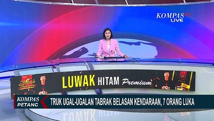 Viral Aksi Truk Ugal-Ugalan Tabrak Belasan Kendaraan di Tangerang, Tujuh Orang Terluka Dirawat