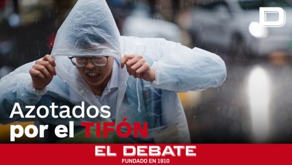 El tifón que ha dejado, al menos, dos muertos en Taiwán