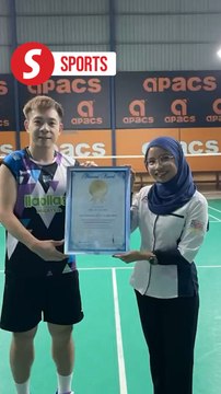 Book of Records recognition serves as further motivation for Liek Hou