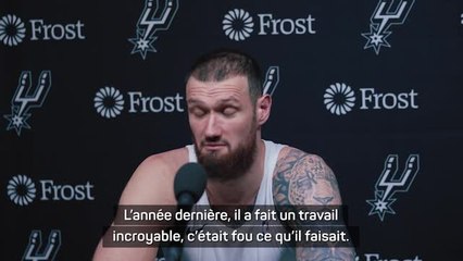 Spurs - Mamukelashvili : “Wembanyama est différent”