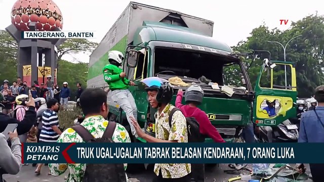 Sopir Truk Ugal-Ugalan di Tangerang Diamuk Warga, Polisi: Diduga Konsumsi Narkoba
