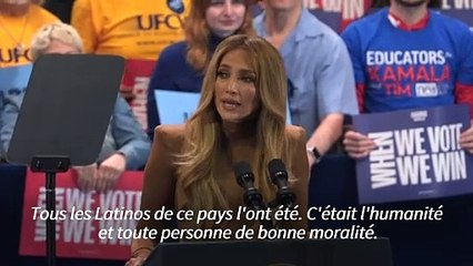 Présidentielle américaine: Jennifer Lopez au meeting de Kamala Harris à Las Vegas