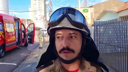 Acidente no Centro poderia ser mais grave: "Todos de cinto e as crianças na cadeirinha", afirma tenente