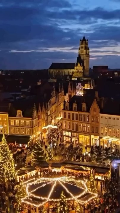 LE PLUS BEL esprit de noël à Bruges