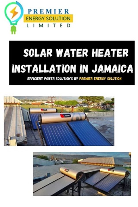 Our Best Solar Water Heater in Jamaica | Premier Energy Solution