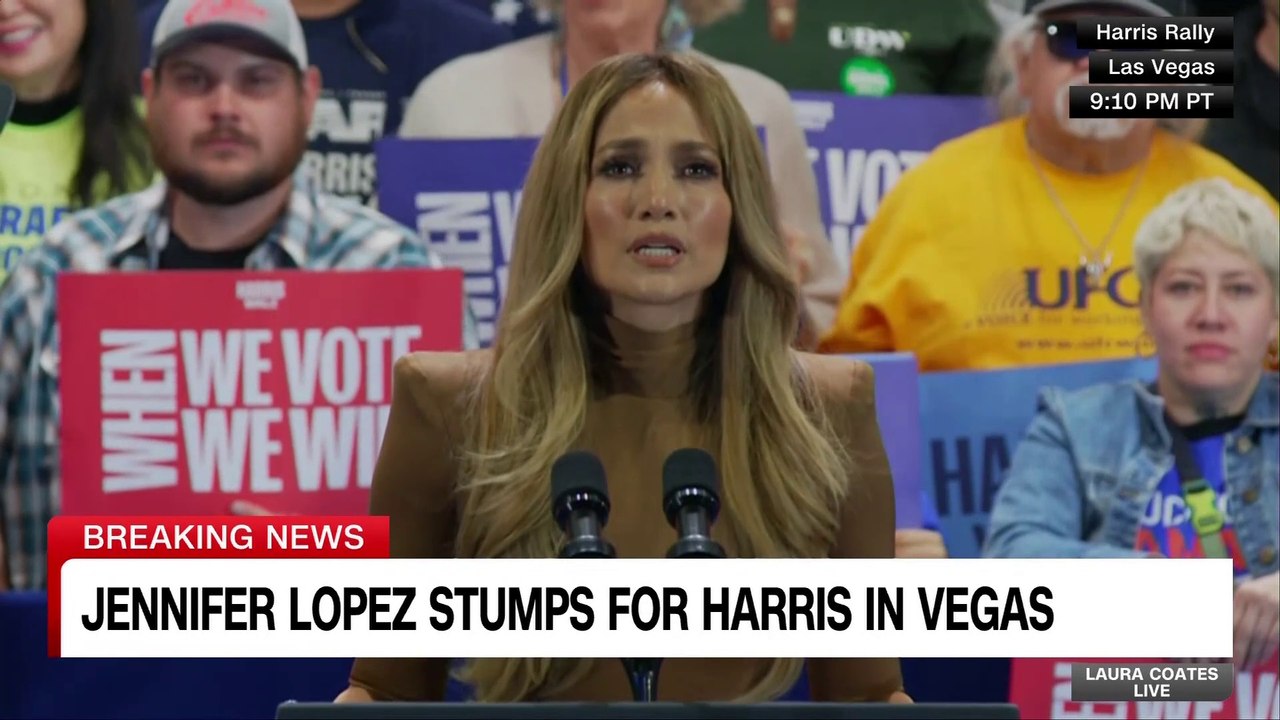 ‘We are Americans’: Jennifer Lopez addresses Puerto Rico comments made at Trump rally