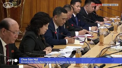 Coreia do Norte divulga imagens de lançamento de míssil e promete apoio à Rússia