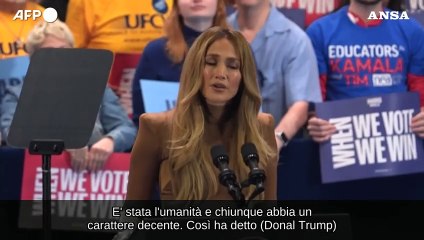 Usa, Harris attacca Trump: "Le sue parole sulle donne molto offensive"