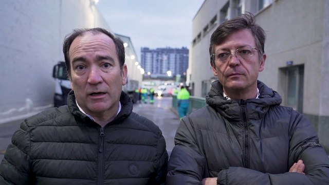 Los servicios municipales de limpieza de Madrid y las grúas de la EMT se desplazan a Valencia