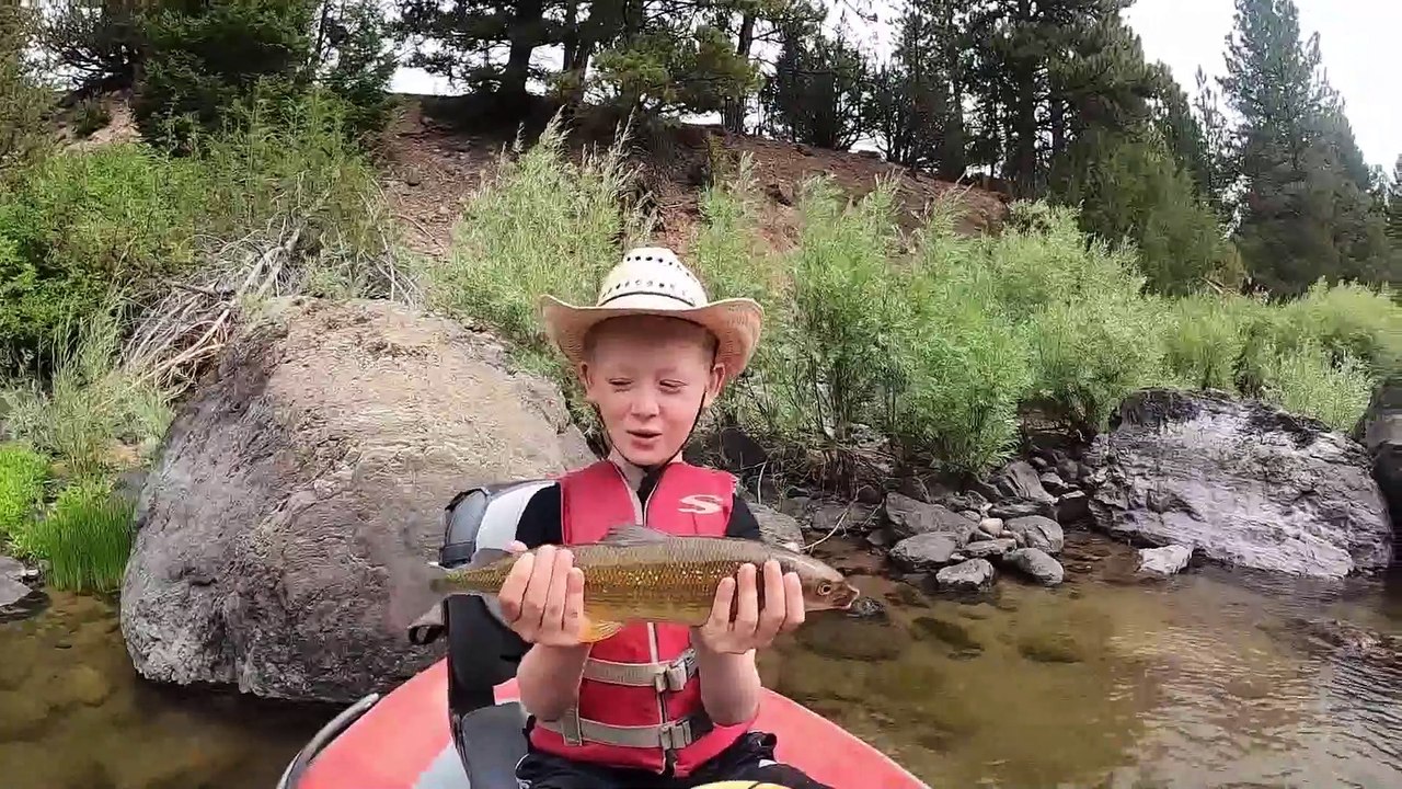 2 Days Fishing & Backcountry Camping - (my wife tries fly fishing and loves it!)