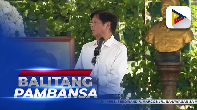 PBBM, binisita ang puntod ng kanyang ama sa Libingan ng mga Bayani