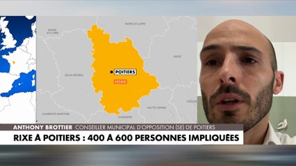 «Ce qui s’est passé hier soir à Poitiers est inédit», selon ce conseiller municipal