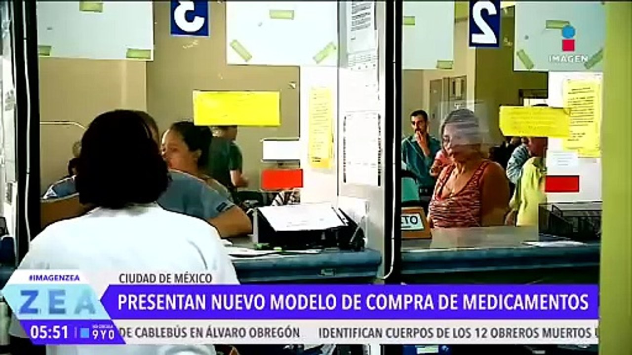 Claudia Sheinbaum presenta nuevo modelo de compra de medicamentos