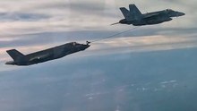 驚異的な映像：米軍のスーパーホーネットが北海上空で英国のF-35Bを空中給油