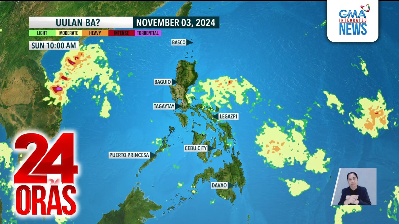 Bagyong Leon, nakalabas na sa PAR; pero ilang lugar, uulanin pa rin ngayong weekend | 24 Oras