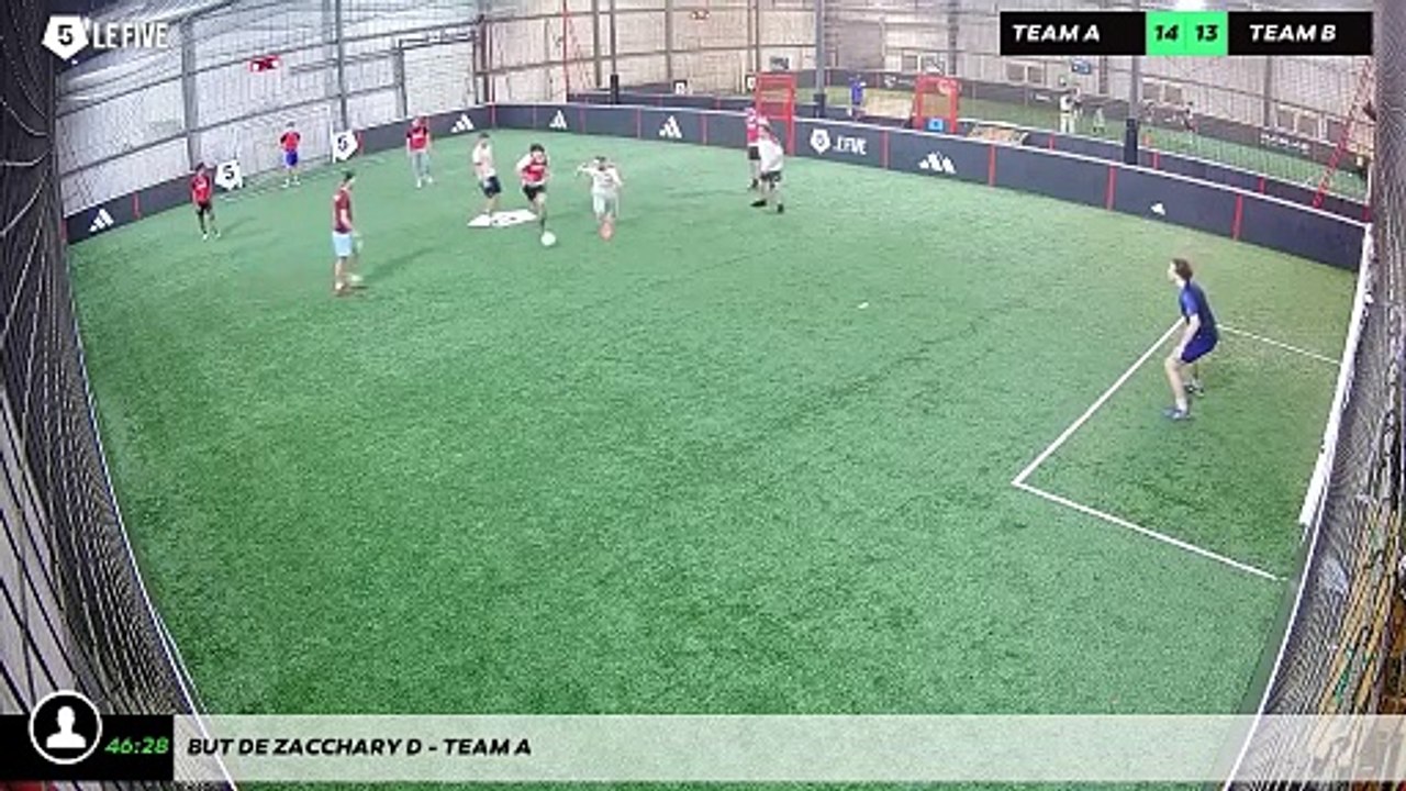 But de Zacchary D - Team A