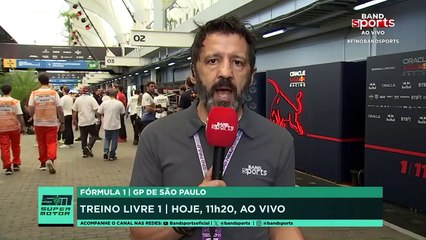 CELSO MIRANDA ATUALIZA INFORMAÇÕES DA F1 DIRETO DE INTERLAGOS | SUPERMOTOR