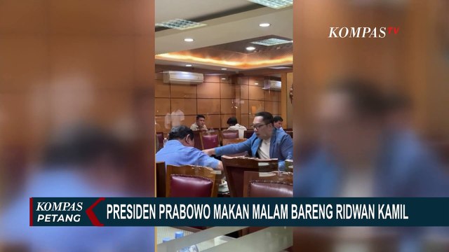 Momen Makan Malam Presiden Prabowo dan Ridwan Kamil, Mayor Teddy Juga Hadir: Bahas Apa?