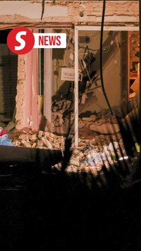 Athens blast caused by home-made bomb, guerrillas suspected, say police officials