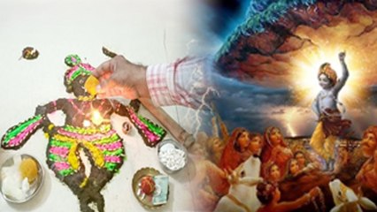 Govardhan Puja 2024: गोवर्धन पूजा में नाभि पर दीपक क्यों जलाते है|govardhan Puja Me Kya Kya Hota Hai