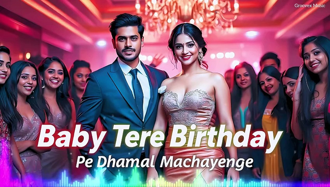 Baby Tere Birthday Pe Dhoom Machayenge | Haryanvi Birthday Dance Song 2024  | Groovex Music