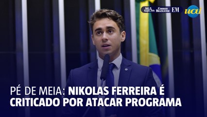 Nikolas é criticado por atacar programa para alunos de baixa renda