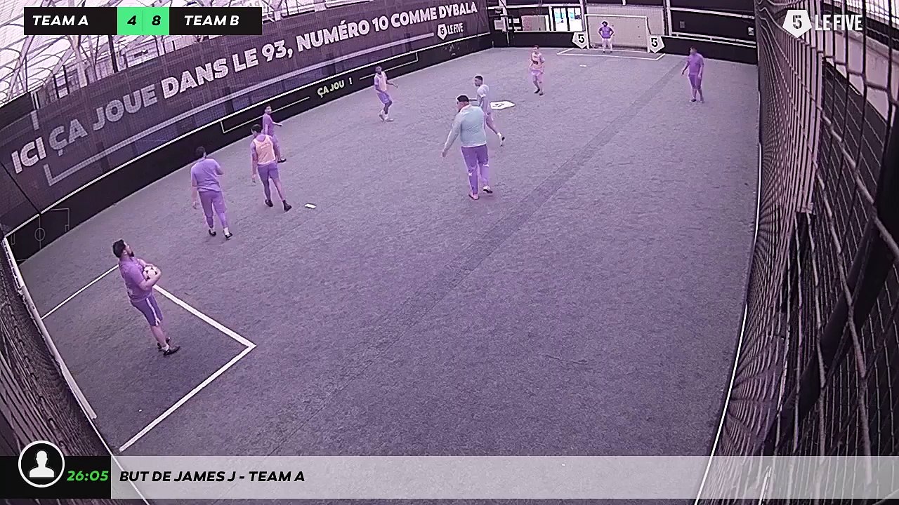 But de James J - Team A