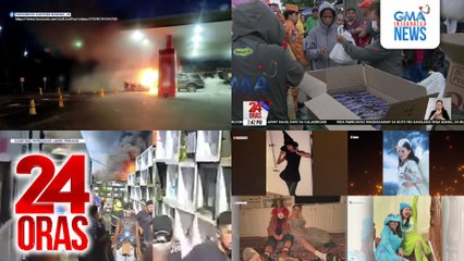 24 Oras: (Part 3) Sinitang Koreano, nanagasa ng security personnel; Nambangga pa ng gasolinahan kaya nagkasunog; Bahay na katabi ng Bagbag Cemetery, nasunog; Local at international celebrities, kani-kaniyang paandar ng Halloween looks, atbp.