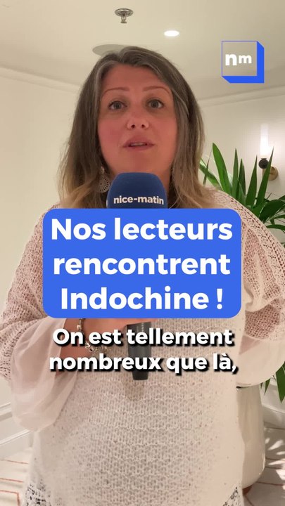 Nos lecteurs ont rencontré Indochine !