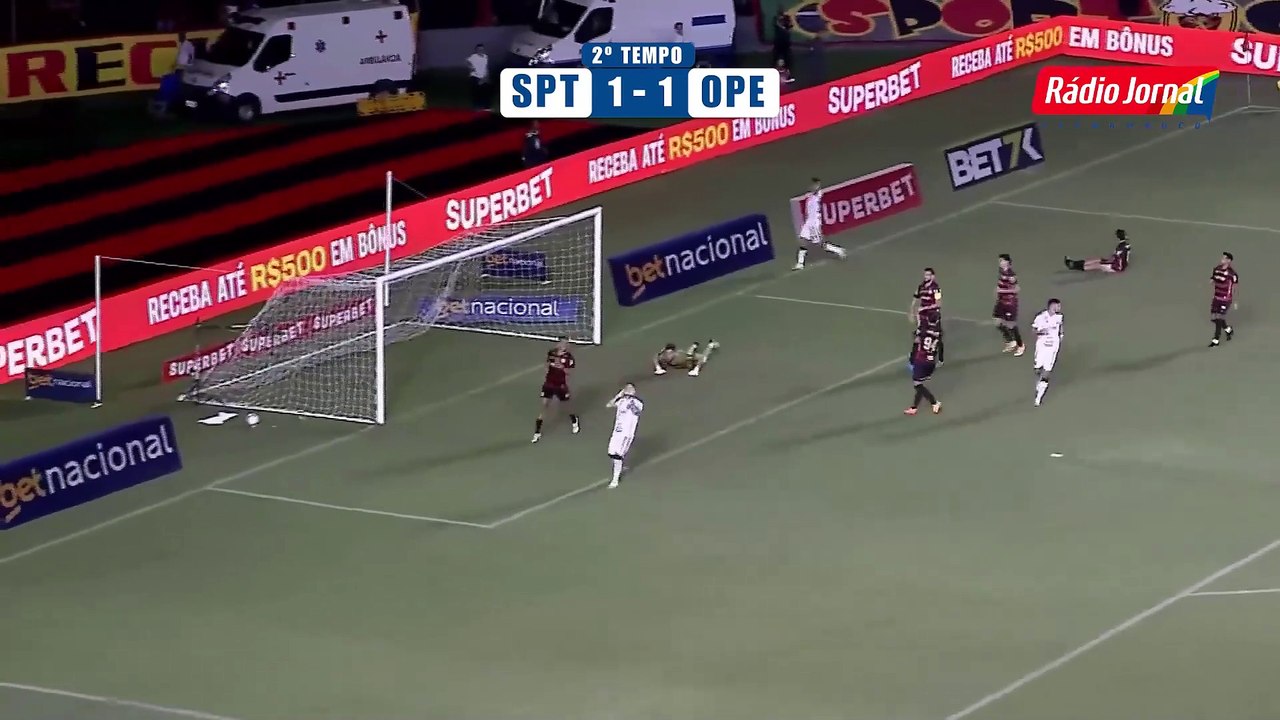 SPORT 1 X 2 OPERARIO - MELHORES MOMENTOS - SÉRIE B - 17/10/2024