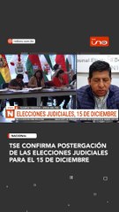 POSTERGACION ELECCIONES JUDICIALES