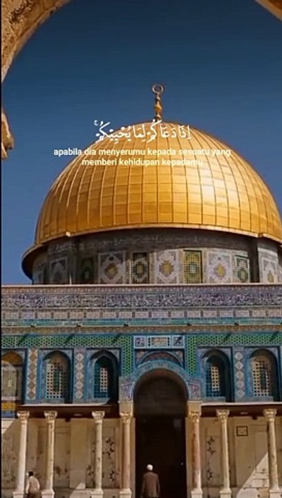 Surat Al-Anfal 24-25 (Wahai orang-orang yg beriman penuhilah seruan ALLAH & Rasul)