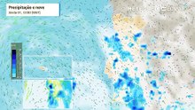 Novo episódio de chuva em Portugal a partir das últimas horas de domingo, 3 de novembro