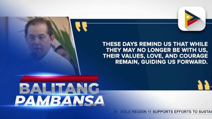 House Speaker Romualdez urges unity and compassion this ‘Undas’