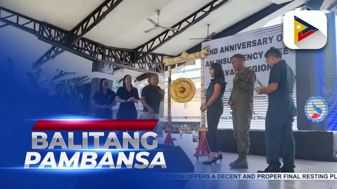 DOLE-11 supports efforts to maintain Davao region’s insurgency-free status