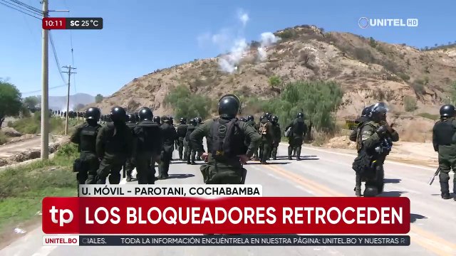 Enfrentamientos en Parotani: Denuncian que bloqueadores usan dinamita