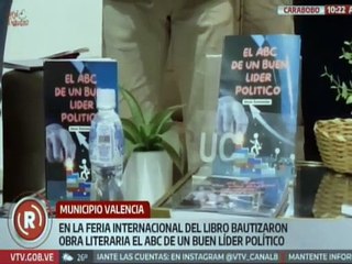Carabobo | Diputado a la AN Jesús Santander presentó su segundo libro "El ABC de un líder político"