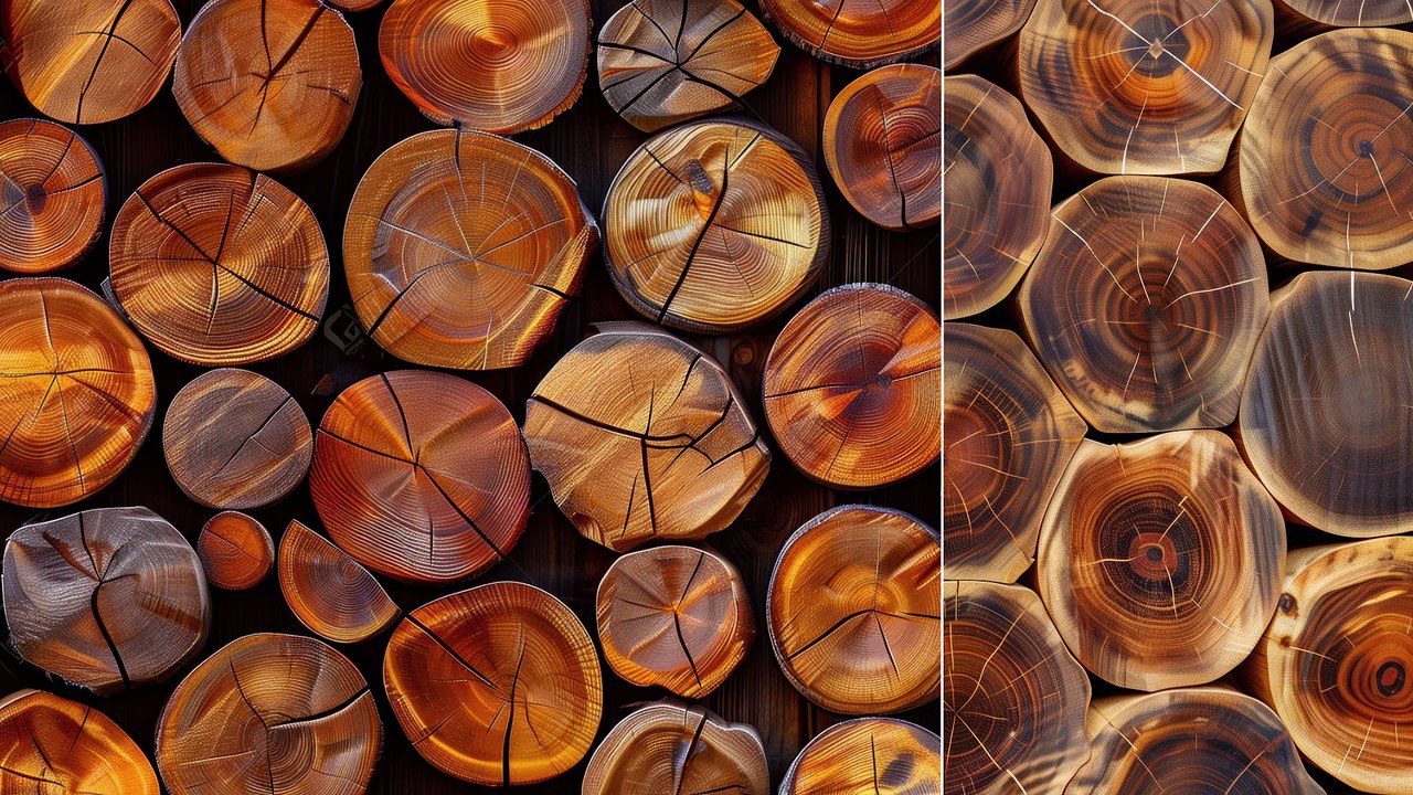 20 Tree Slices Texture Backgrounds