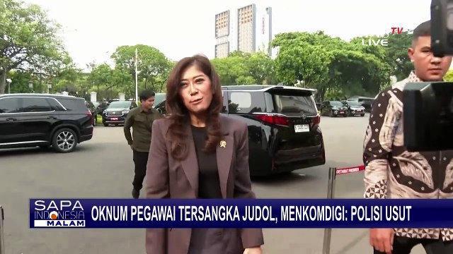 Oknum Pegawai jadi Tersangka Kasus Judi Online, Menkomdigi Meutya Hafid Buat Pakta Integritas