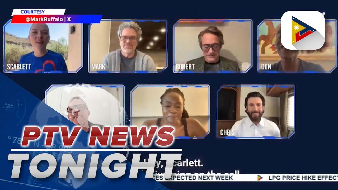 Avengers stars assemble to endorse VP Kamala Harris