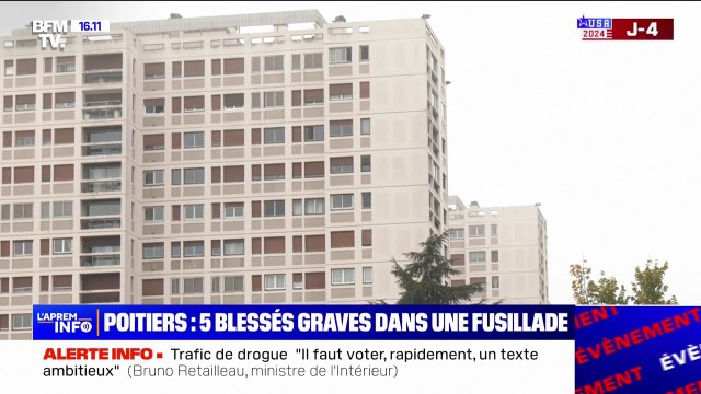 Cinq blessés après une fusillade à Poitiers: ce que l'on sait