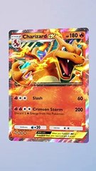 Pokémon Trading Card Game Pocket Visual Effect Charizard ex