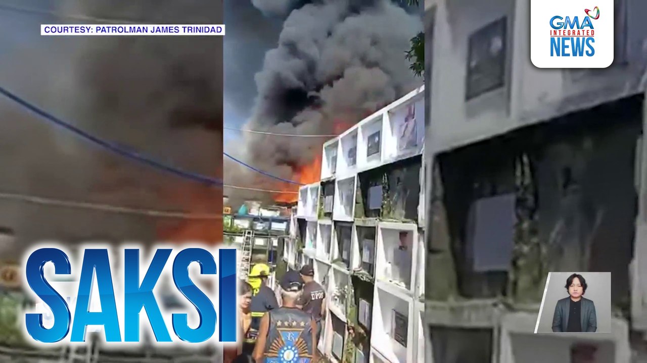 Sunog, sumiklab sa isang bahay na katabi ng Bagbag Cemetery | Saksi