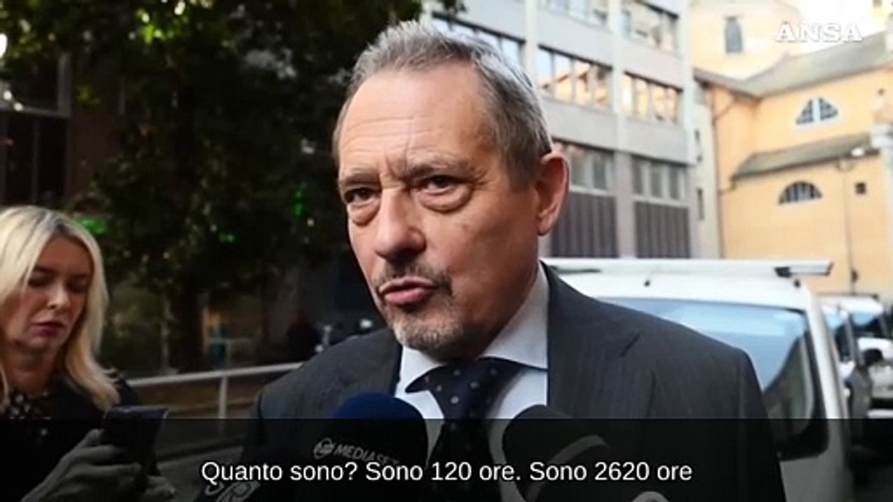 Toti, l'avvocato Savi: "Pena di due anni e tre mesi, convertiti in 1620 ore di lavori"