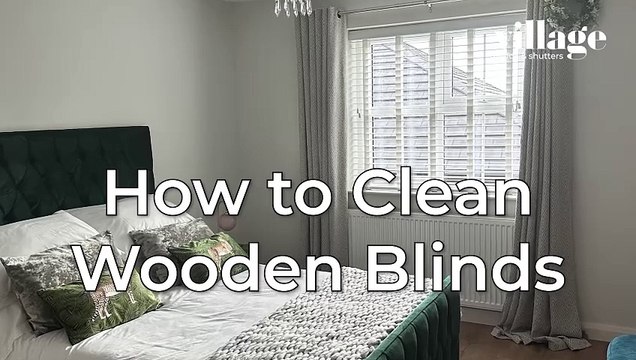 How to Maintain Wooden Blinds for Lasting Elegance | Village Blinds & Shutters ✨