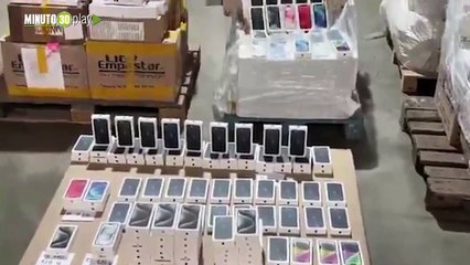 Más de 4 mil millones en tecnología de contrabando incautados en Medellín