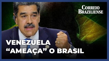 Polícia venezuelana faz postagem em tom de ameaça com a bandeira do Brasil
