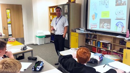 Reporter goes back to the classroom for careers day