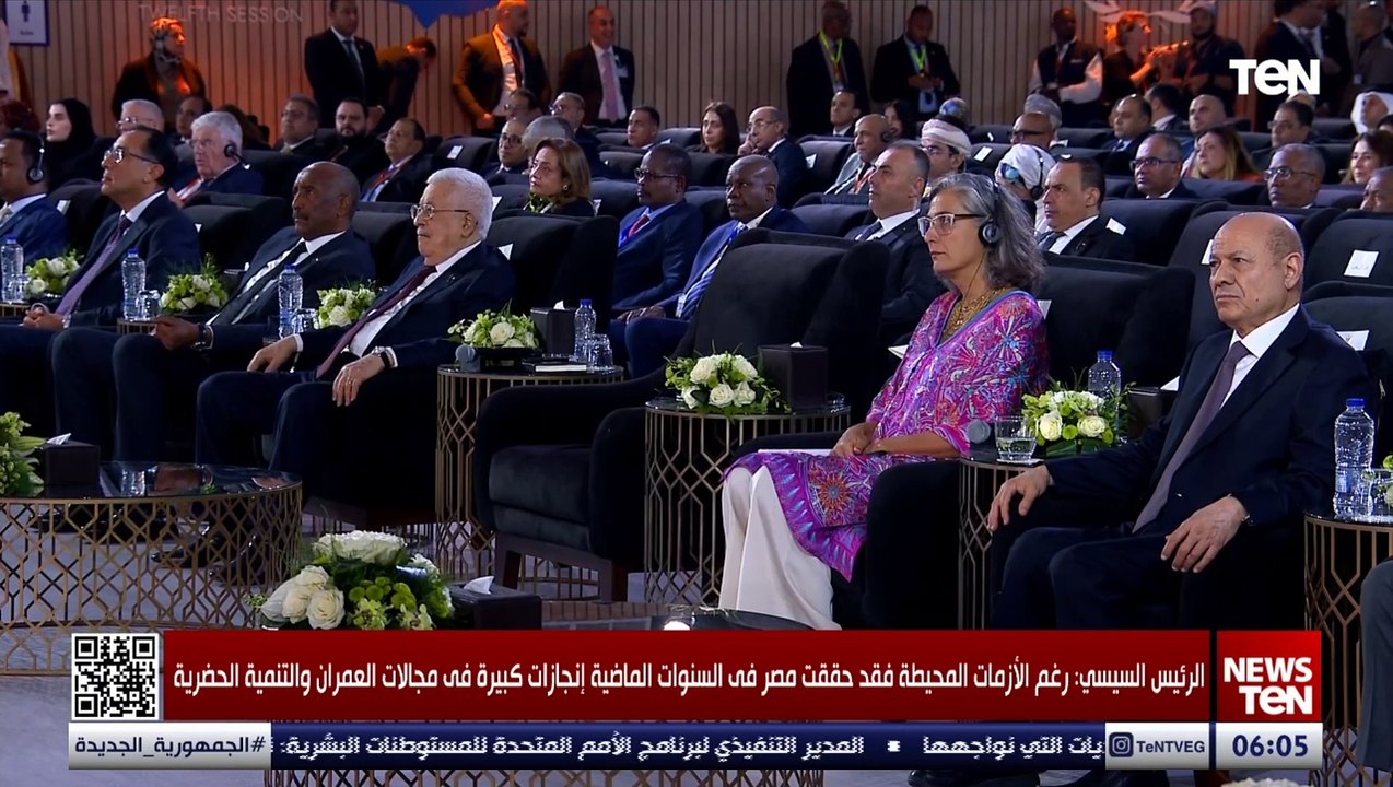 الرئيس السيسي: رغم الأزمات المحيطة فقد حققت مصر في السنوات الماضية إنجازات كبيرة